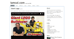 Desktop Screenshot of iamcal.com